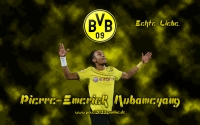Pierre Emerick Aubameyang Borussia Dortmund Wallpaper 2014